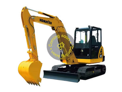 Komatsu PC58-8 mini excavator