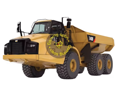 Cat 740B articulated dump truck