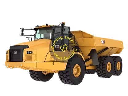 Cat 745 articulated dump truck