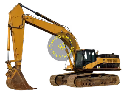 Cat 345D large excavator