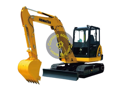 Komatsu PC58-8 mini excavator