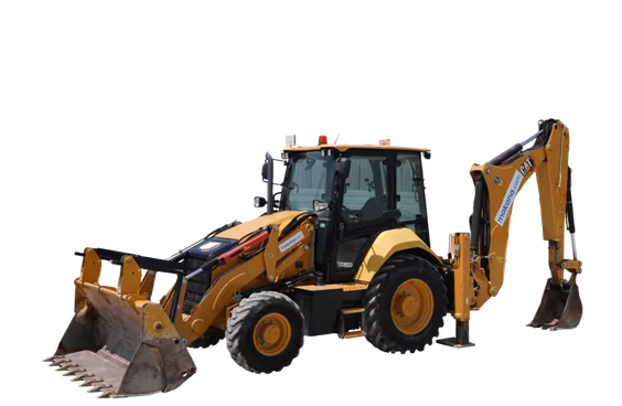 Cat 428 backhoe loader