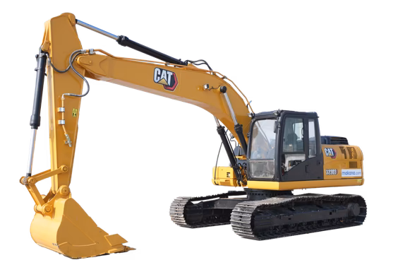 Cat 323D3 medium excavator