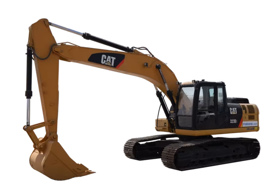 Cat 323D3 medium excavator