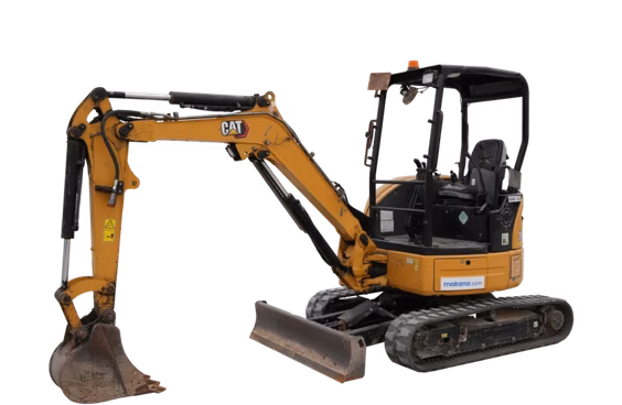 Cat 303E mini excavator