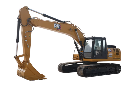Cat 323D3 medium excavator
