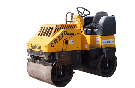 مدحلة باسطوانة مزدوجة ساكاي CR270