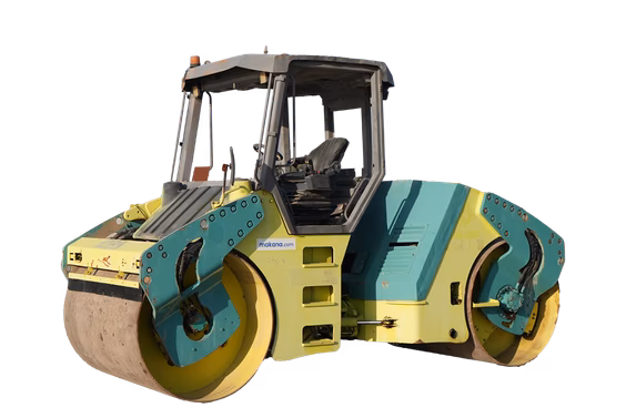 مدحلة بإسطوانة مزدوجة آمان AV 110 X