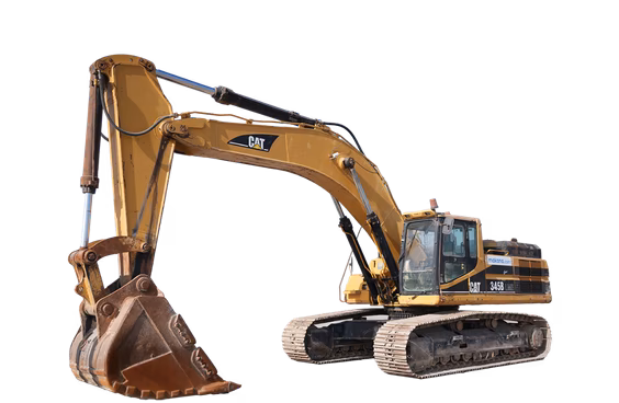Cat 345B LME Series II large excavator