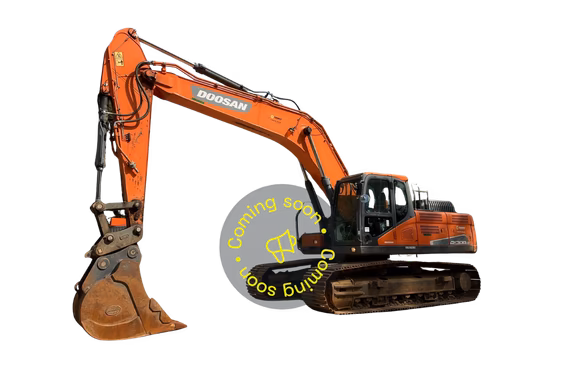 2017 Doosan DX300LC medium excavator