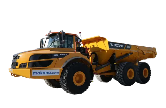 2023 Volvo A40G articulated dump truck
