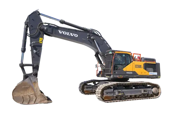 2024 حفارة كبيرة بجنزير فولفو EC550EL