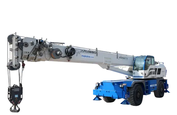 2012 Manotti ARM 550 rough terrain crane