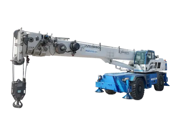 2012 Manotti ARM 550 rough terrain crane