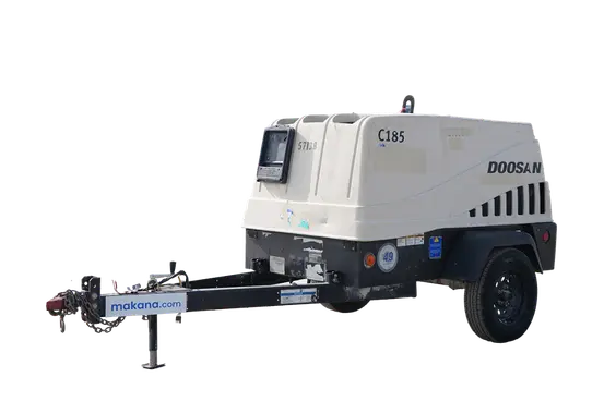 2018 IR Doosan C185 air compressor