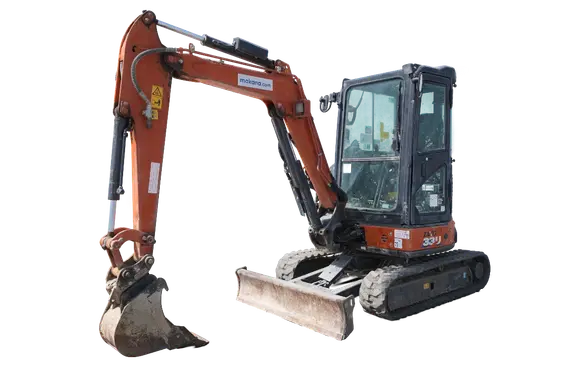 2024 حفارة صغيرة هيتاشي ZX33U-6 CLR
