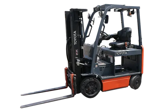 2019 Toyota 8FBCU25 electric forklift