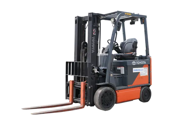 2019 Toyota 8FBCU25 electric forklift