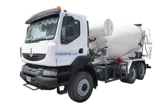 2007 Renault Kerax 330 6x4 concrete mixer truck