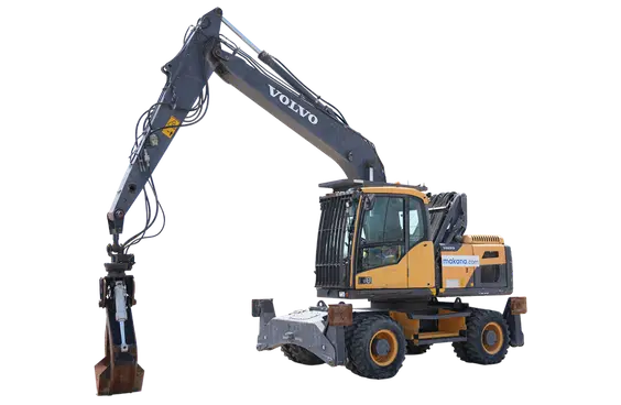 2014 Volvo EW160D wheel excavator
