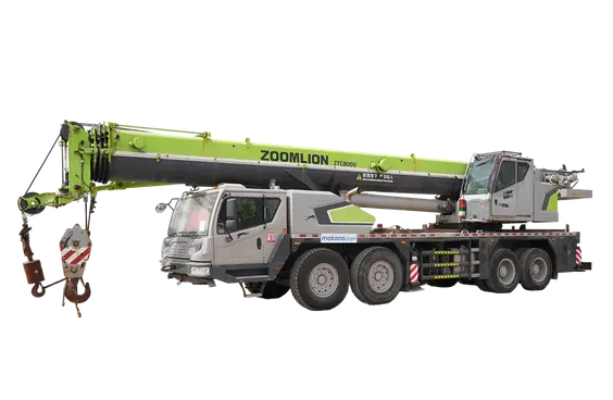 2020 Zoomlion ZTC 800V truck crane