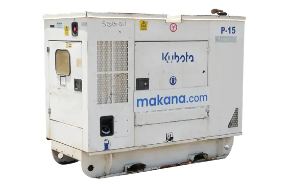 2017 مولد ثابت كوبوتا 15 kVA