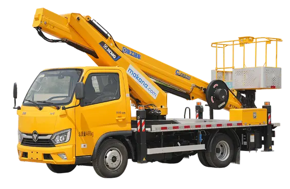 2025 XCMG GKS285 boom lift on Foton 4x2 flatbed truck