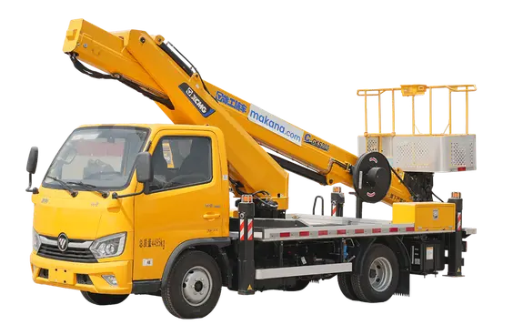 2025 XCMG GKS285 boom lift on Foton 4x2 flatbed truck