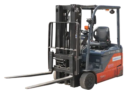2017 Toyota 8FBE15 electric forklift (without battery)
