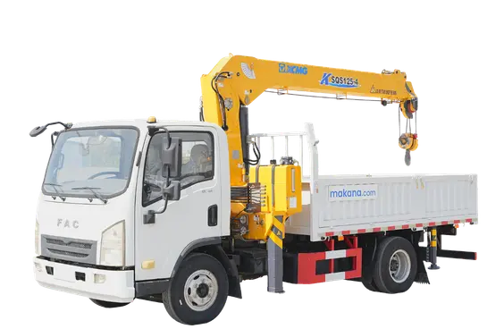 2024 XCMG SQS125 boom crane on FAC 4x2 truck