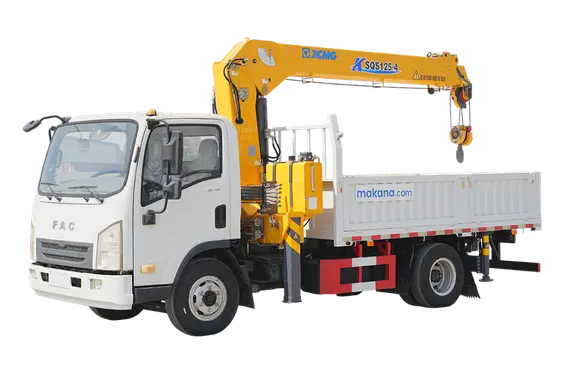 2024 XCMG SQS125 boom crane on FAC 4x2 truck
