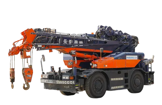 1997 Kobelco RK160-2 rough terrain crane