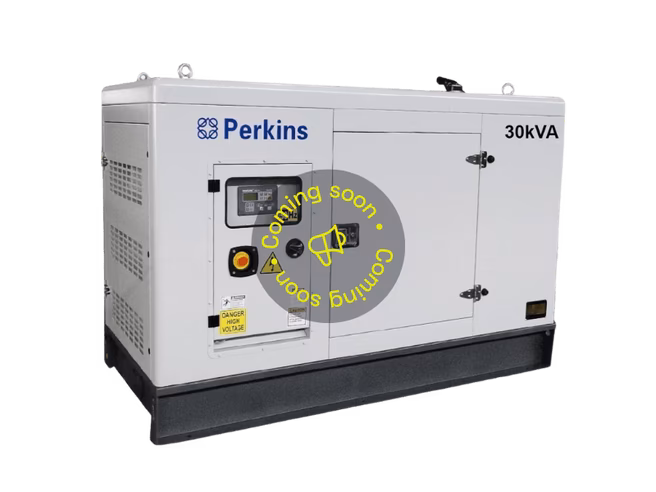Perkins 30 KVA stationary generator