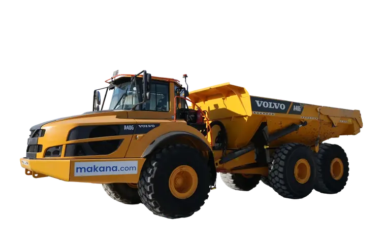 2023 Volvo A40G articulated dump truck