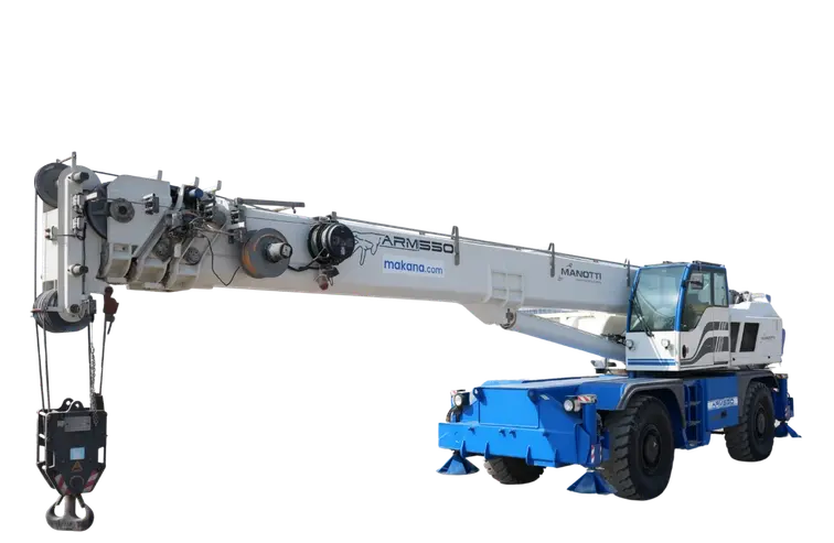 2012 Manotti ARM 550 rough terrain crane
