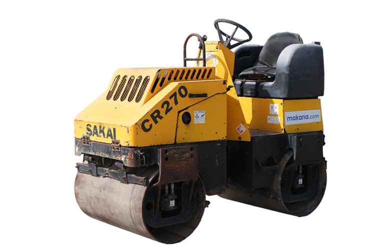 2008 مدحلة باسطوانة مزدوجة ساكاي CR270