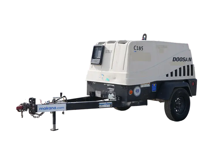 2018 IR Doosan C185 air compressor
