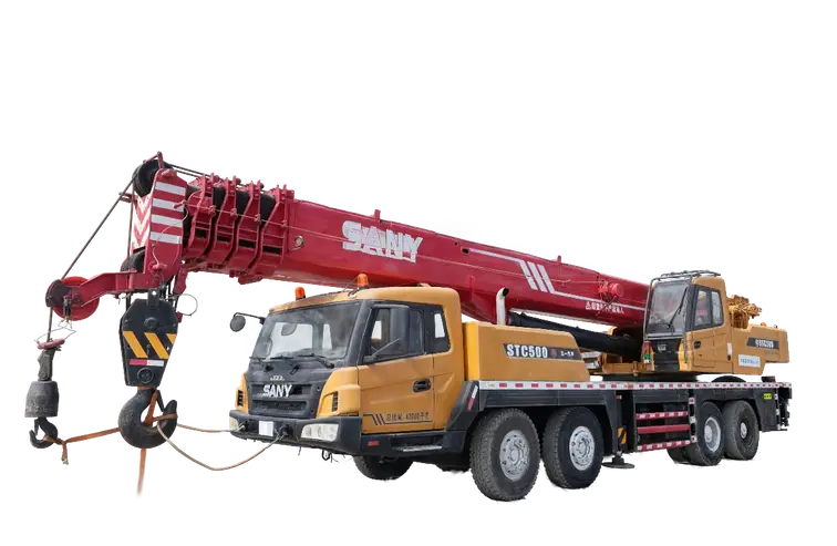 2021 Sany STC500 truck crane