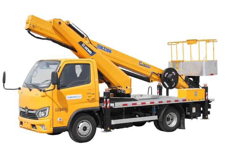 2025 XCMG GKS285 boom lift on Foton 4x2 flatbed truck