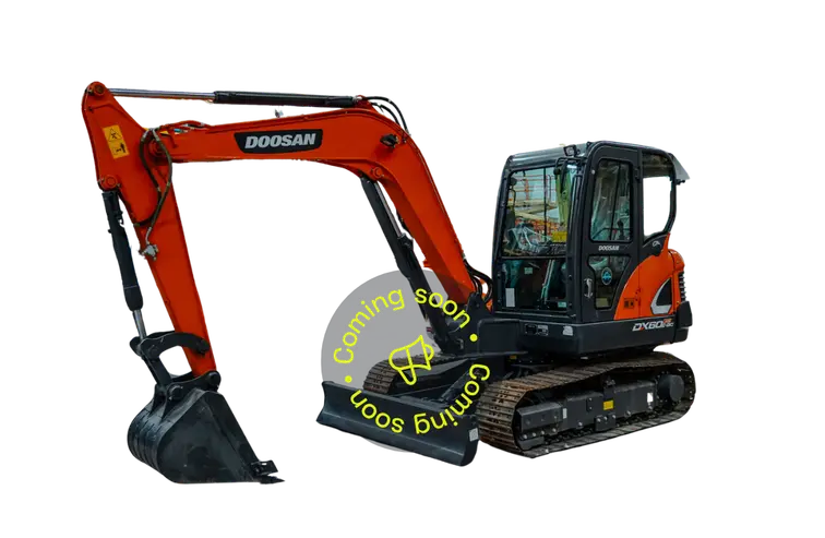 2022 Doosan DX60E-9CN mini excavator