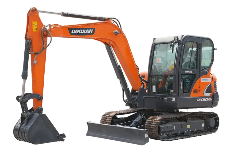2022 Doosan DX60E-9CN mini excavator
