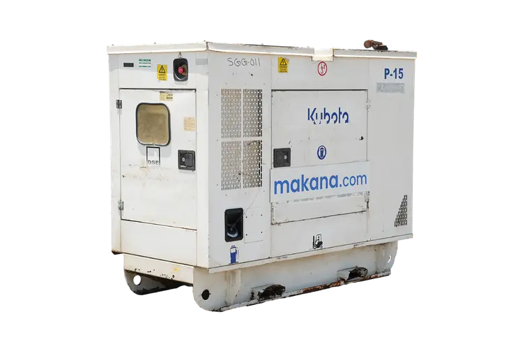 2017 Kubota 15 kVA stationary generator