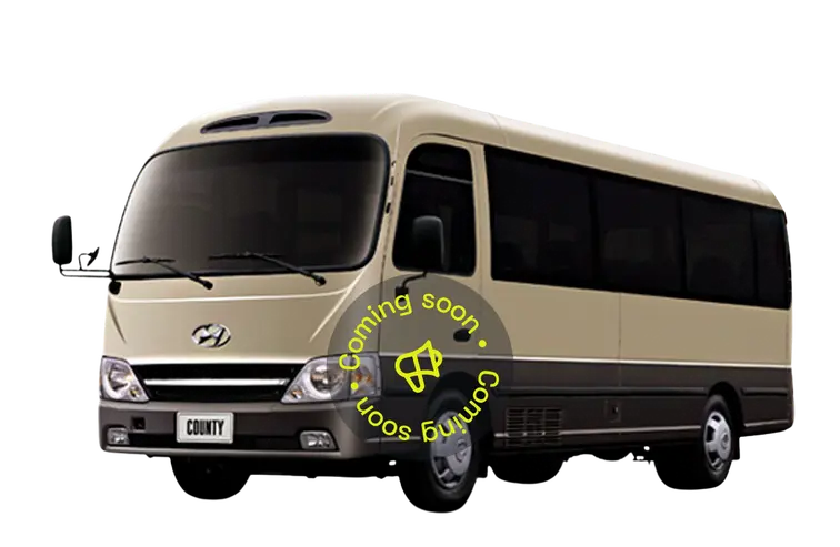 2015 Hyundai county 26-seater bus