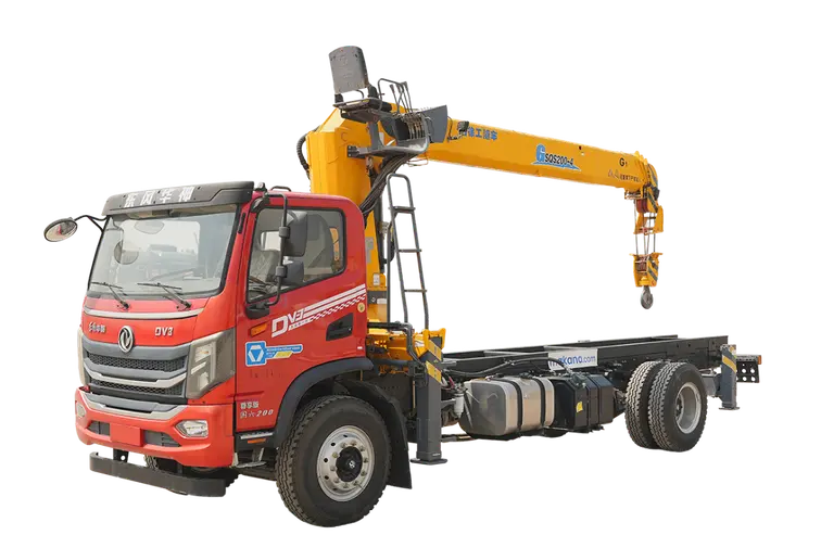 2023 XCMG SQS200-4 boom crane on Dongfeng DV3 4x2 truck