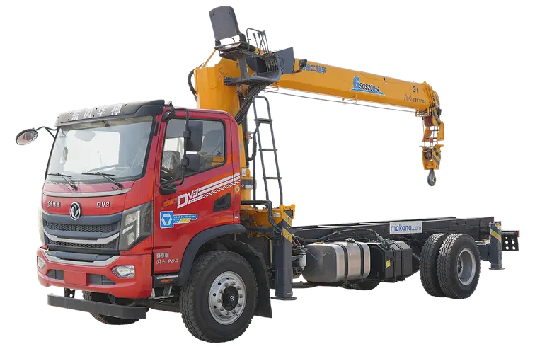2023 XCMG SQS200-4 boom crane on Dongfeng DV3 4x2 truck