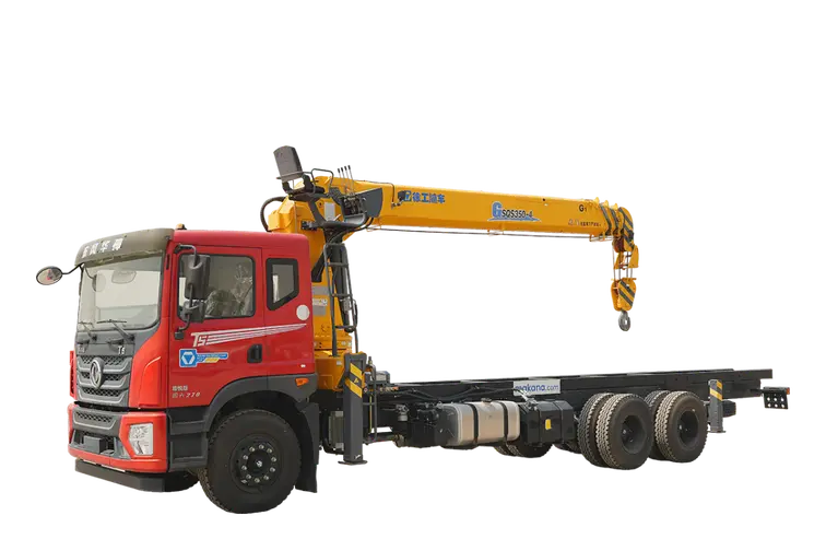 2023 XCMG SQS350-4 boom crane on Dongfeng T15 6x4 truck