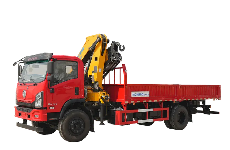 2025 XCMG SQ8ZK3Q boom crane on Dongfeng 4x2 truck