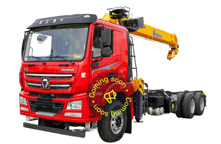 2024 رافعة ذراع إكس سي إم جي SQS300-4 مثبتة على شاحنة هانفان 6×4