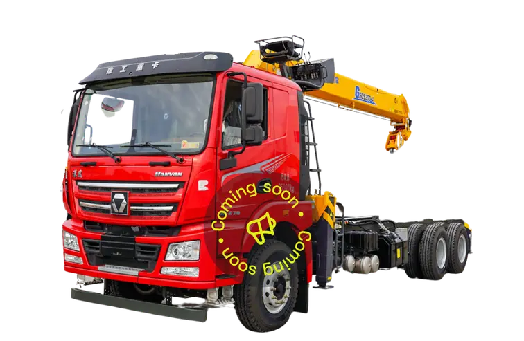 2024 رافعة ذراع إكس سي إم جي SQS300-4 مثبتة على شاحنة هانفان 6×4
