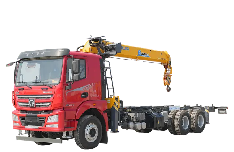 2024 XCMG SQS300-4 boom crane on Hanvan 6x4 truck